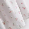 Camisa de algodón con estampado floral en tejido dobby