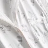 Camisa de dormir holgada de estilo «boyfriend» con estampado