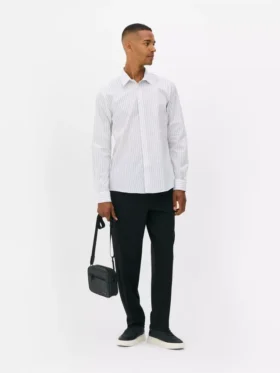 Camisa de manga larga a rayas