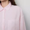 Camisa de pijama de algodón tejido tipo Oxford