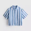 Camisa de playa holgada a rayas