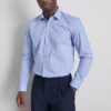 Camisa elástica de corte regular