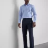 Camisa elástica de corte regular