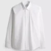 Camisa elástica de corte regular