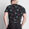 Camisa estampada de manga corta