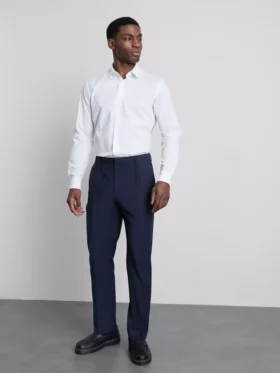 Camisa formal de corte entallado