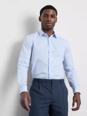Camisa formal de corte entallado