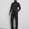 Camisa formal de corte entallado