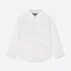 Camisa Oxford de manga larga para niño pequeño