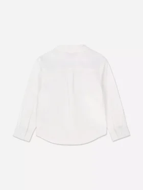 Camisa Oxford de manga larga para niño pequeño