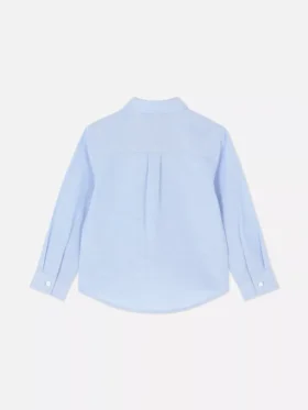 Camisa Oxford de manga larga para niño pequeño