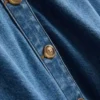 Camisa vaquera de manga corta