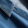 Camisa vaquera de manga corta