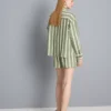 Camisas a rayas de popelín de algodón