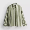 Camisas a rayas de popelín de algodón