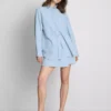 Camisas clásicas abotonadas de mezcla de algodón