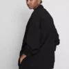 Camisas clásicas abotonadas de mezcla de algodón
