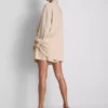 Camisas clásicas abotonadas de mezcla de algodón