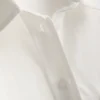 Camisas clásicas abotonadas de mezcla de algodón