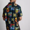 Camisas con estampado «Resort» y cuello revere
