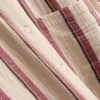 Camisas de algodón a rayas de corte holgado
