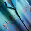 Camisas de manga corta con botones y estampado de flamencos