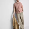 Camisas de manga corta con textura