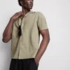Camisas de manga corta con textura