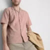 Camisas de manga corta con textura