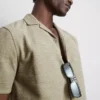 Camisas de manga corta con textura