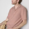 Camisas de manga corta con textura