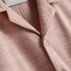 Camisas de manga corta con textura