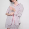 Camisas de pijama de algodón «Breakfast in Bed»