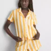 Camisas de pijama de algodón con volantes «Love to Lounge»