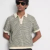 Camisas de punto a cuadros