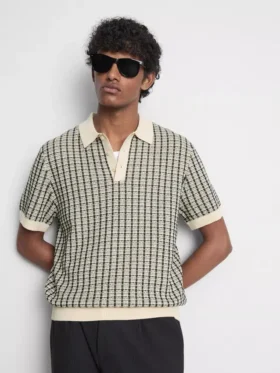 Camisas de punto a cuadros