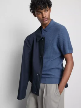 Camisas de punto texturizadas