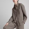 Camisas de rayas finas cepilladas