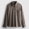 Camisas de rayas finas cepilladas