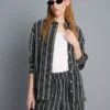 Camisas de rayas holgadas