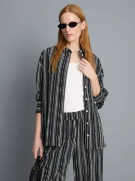 Camisas de rayas holgadas