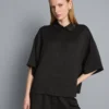 Camisas holgadas de satén texturizado