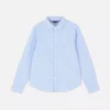 Camisas Oxford de manga larga para niños mayores