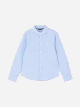 Camisas Oxford de manga larga para niños mayores