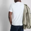 Camiseta blanca de corte regular
