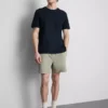 Camiseta básica de corte recto