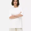 Camiseta básica de jersey oversize