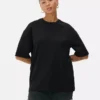 Camiseta básica de jersey oversize