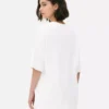 Camiseta básica de jersey oversize
