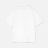 Camiseta básica de jersey oversize